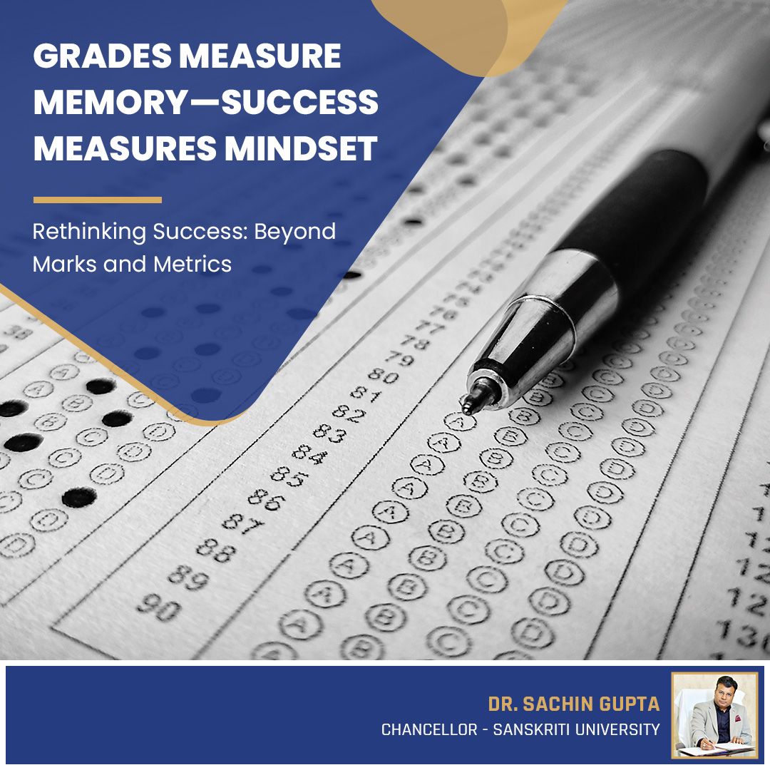 Grades Measure Memory-Success Measures Mindset