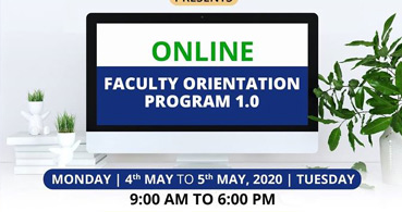 Online Faculty Orientation Programme