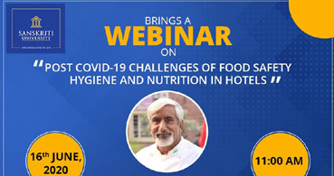 Post COVID-19 Challenges of Food Safety Hygiene and Nutrition in Hotels
