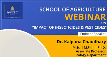 Impact of insecticides and pesticides