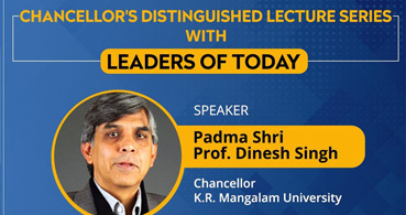 Chancellor's Distinguished Lecture Series with Leaders of Today