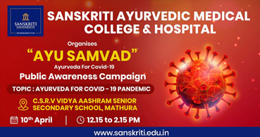 Public awareness campaign on Ayu Samvad