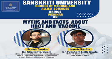 	Myths and Facts about HRCT and Vaccine
