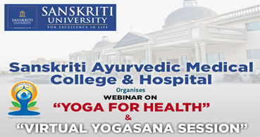 YOGA FOR HEALTH & Virtual Yogasana Session