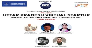Virtual Startup - Pitching and Product Showcase Competition 2021