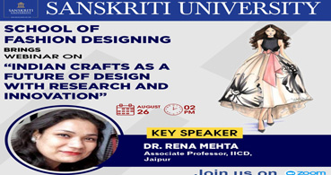 Indian Crafts as a Future of Design with research and innovation