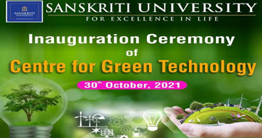Inauguration Ceremony of Centre for Green Technology