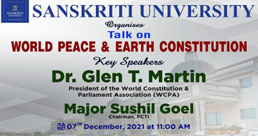 WORLD PEACE & EARTH CONSTITUTION