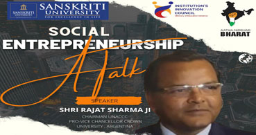 Social Entrepreneurship A Talk