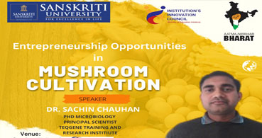Entrepreneurship Opportunities in Mushroom Cultivation