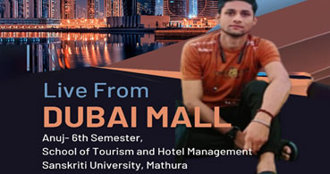 Sharing Dubai Experience with Anuj
