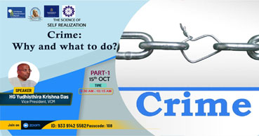 Crime: Why and What to do || Part 1