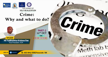 Crime: Why and What to do || Part 2