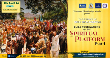Build Your Nations On The Spiritual Platform