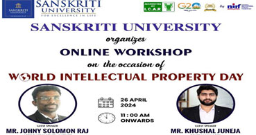 Online Workshop on the Occasion of World Intellectual Property Day