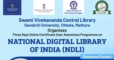 Unlocking Knowledge: Join the Online Certificate Program on India's National Digital Library! Unlocking Knowledge: Join the Online Certificate Program on India's National Digital Library!
