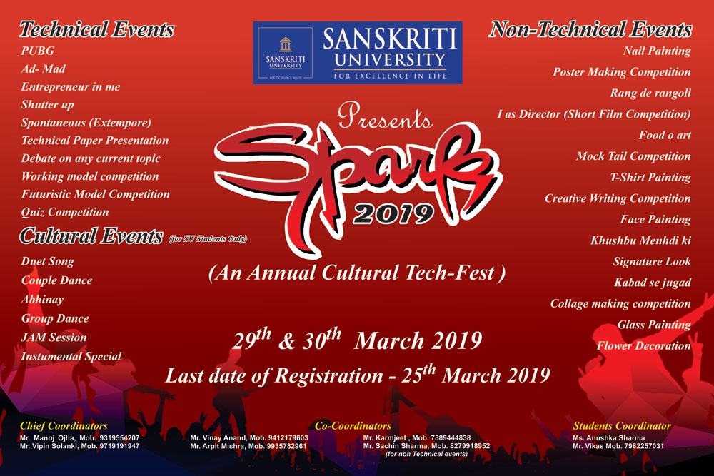 Annual Fest Spark 2019